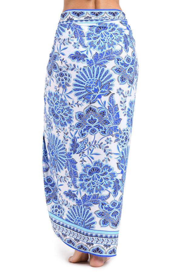 La Blanca Beyond The Pacific Pareo Wrap Cover Up