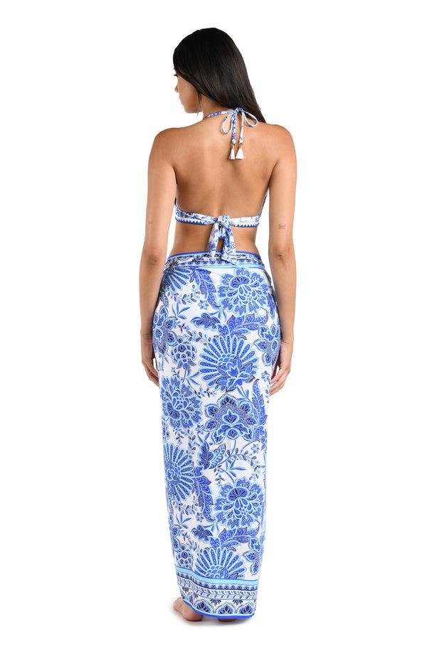 La Blanca Beyond The Pacific Pareo Wrap Cover Up