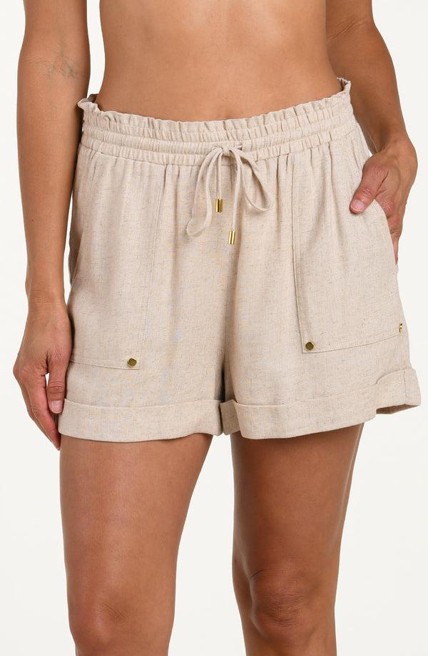 la blanca Delphine Coast Beach Shorts