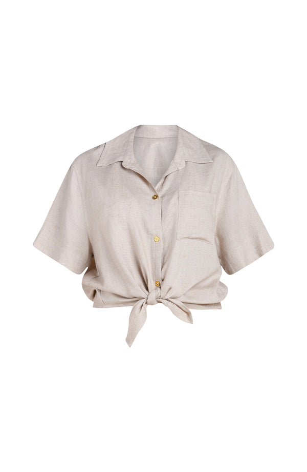 La Blanca Delphine Coast Button Up Shirt