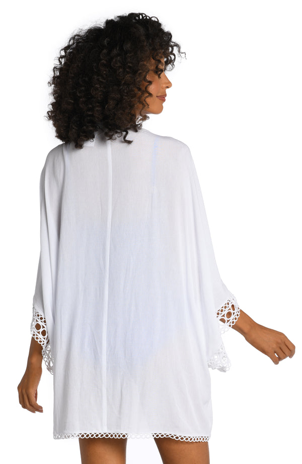 La Blanca Illusion Covers Kimono - FINAL SALE