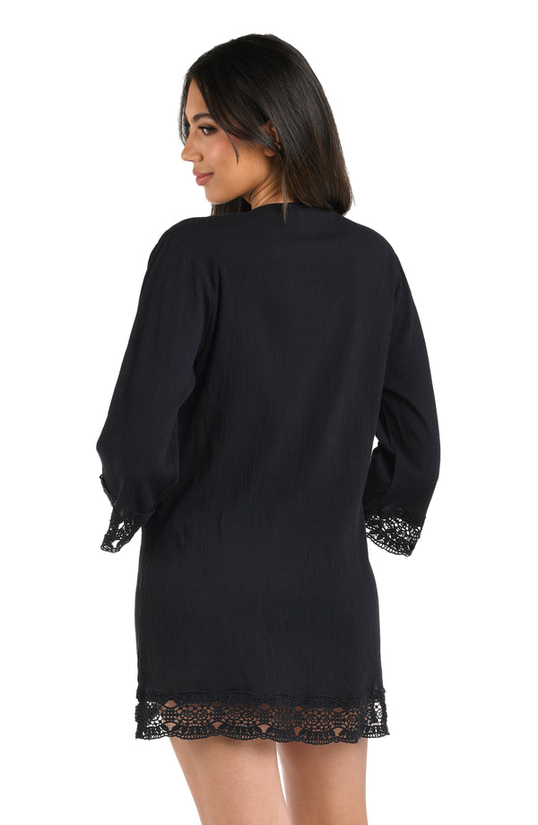 La Blanca Island Fare V-Neck Tunic - FINAL SALE