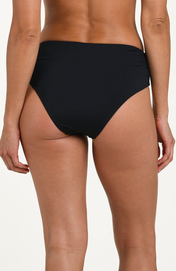 La Blanca Island Goddess Mid Rise Bottom - Black