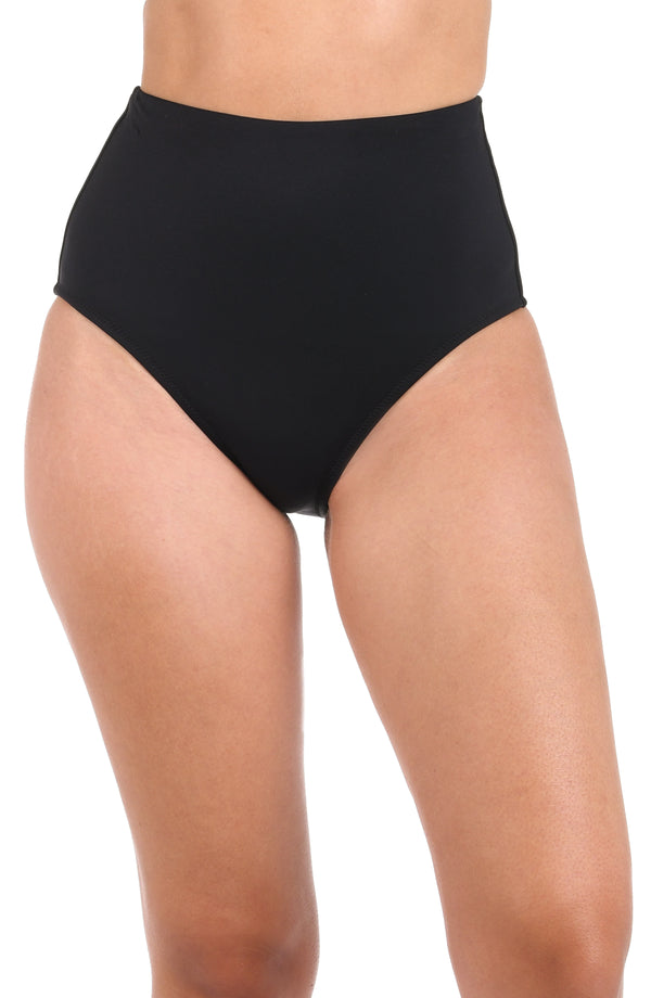la blanca LB Luxe Ultra High Waist Bottom - Black