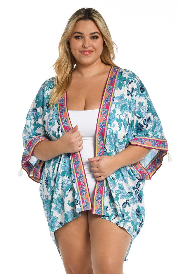 La Blanca Santorini Sun Kimono - FINAL SALE
