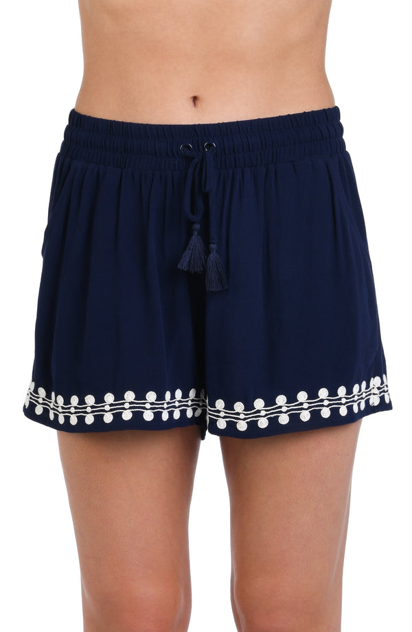 la blanca Sea Scallops Beach Shorts - FINAL SALE