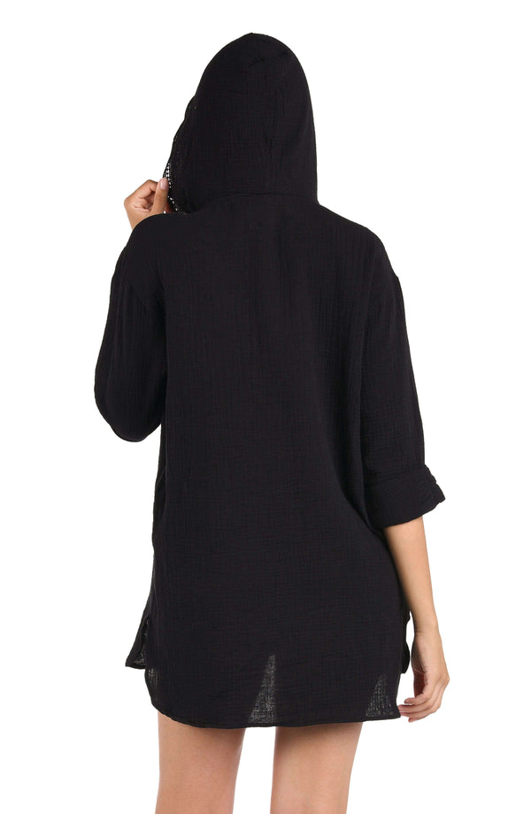 La Blanca Seaside Covers Hoodie - Black