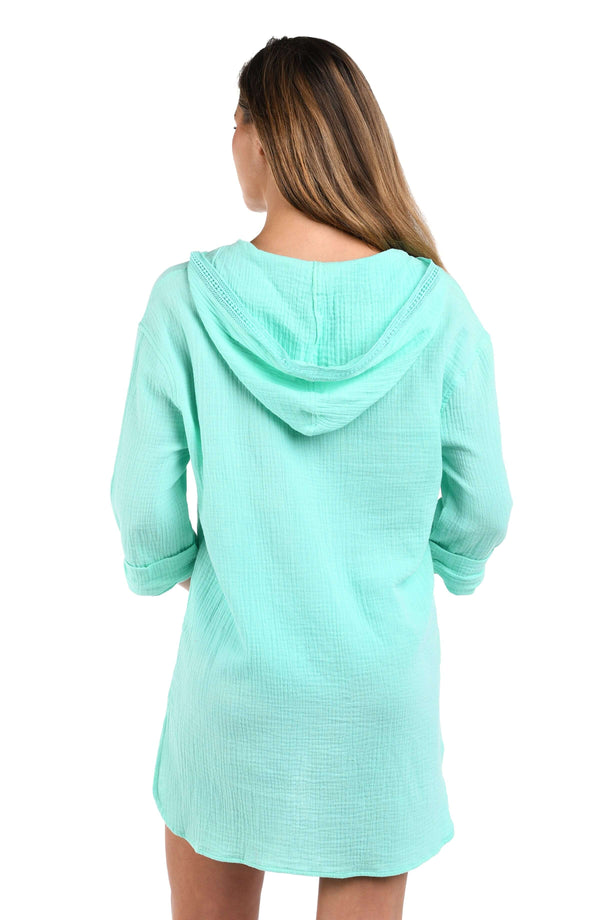 La Blanca Seaside Covers Hoodie - Seabreeze