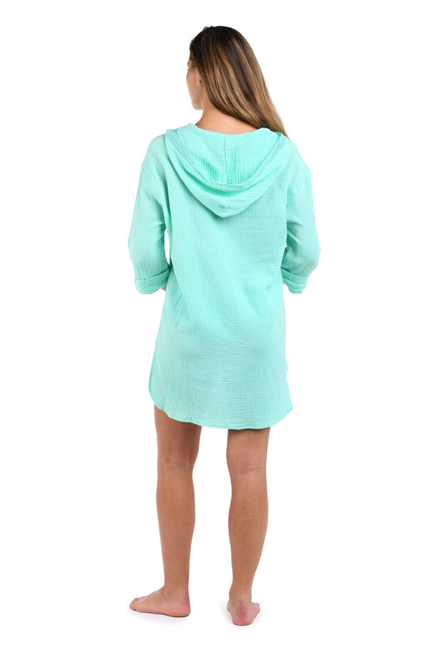 La Blanca Seaside Covers Hoodie - Seabreeze