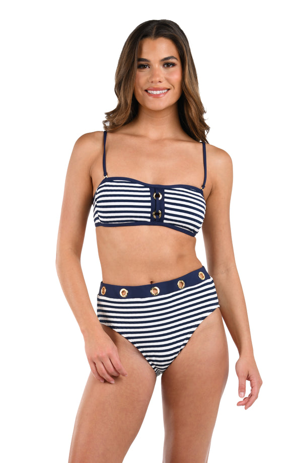 La Blanca Set Sail Bandeau Bikini Top - FINAL SALE