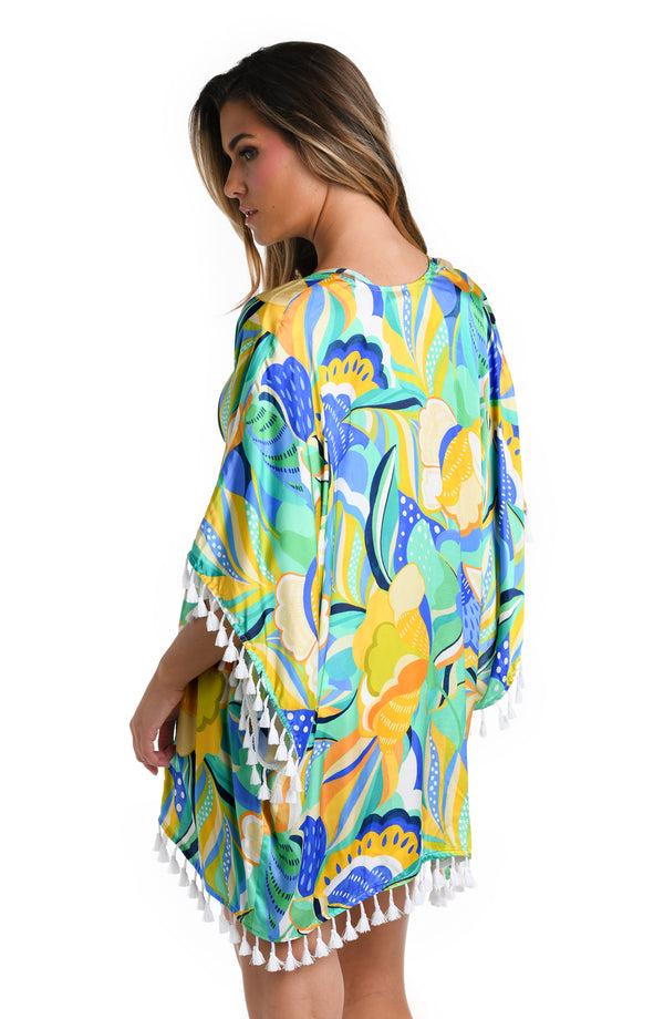 La Blanca Sun In Sicily Kimono Cover Up - FINAL SALE