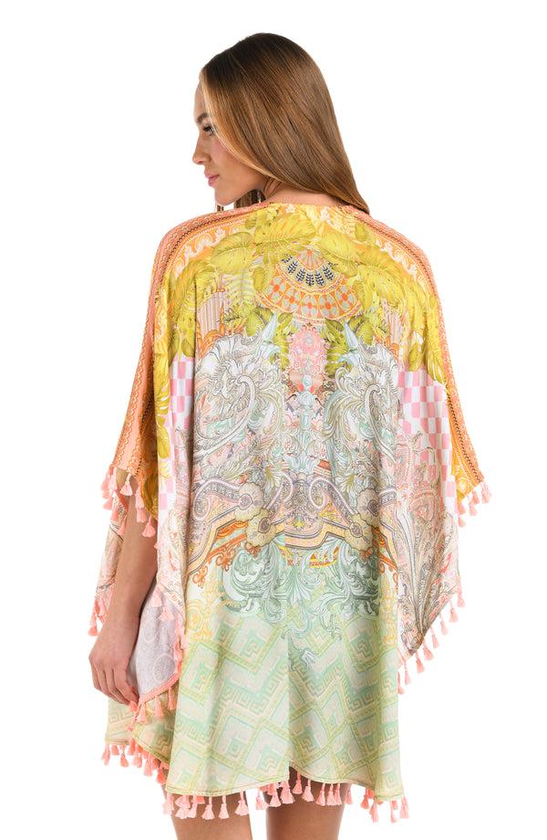 La Blanca Sunshine 79 Dreamland Open Front Kimono
