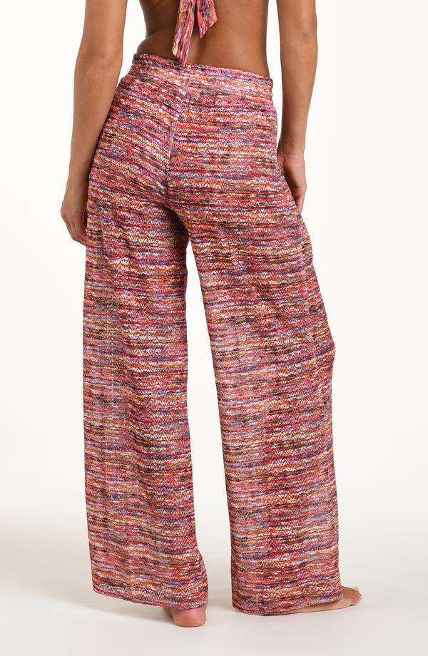 La Blanca Sunshine 79 Shimmer Ripple Beach Pant
