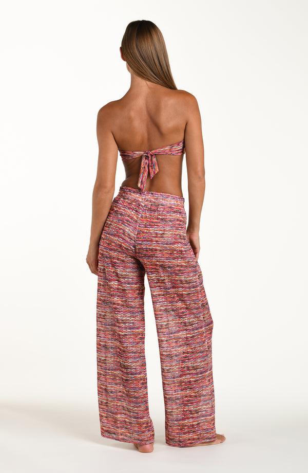 La Blanca Sunshine 79 Shimmer Ripple Beach Pant