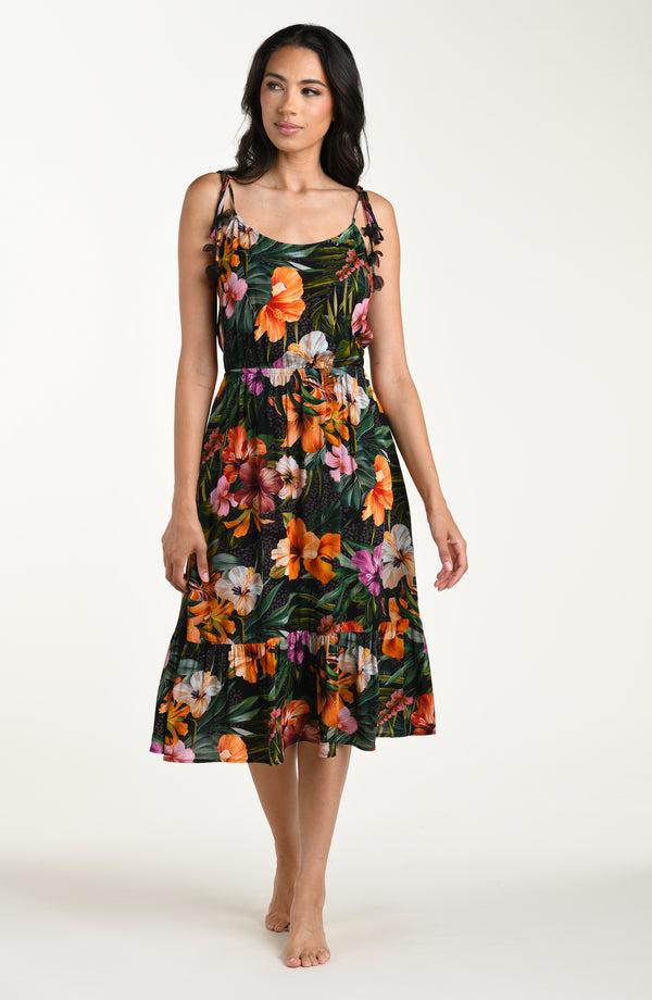 La Blanca Tropical Hideaway Midi Dress