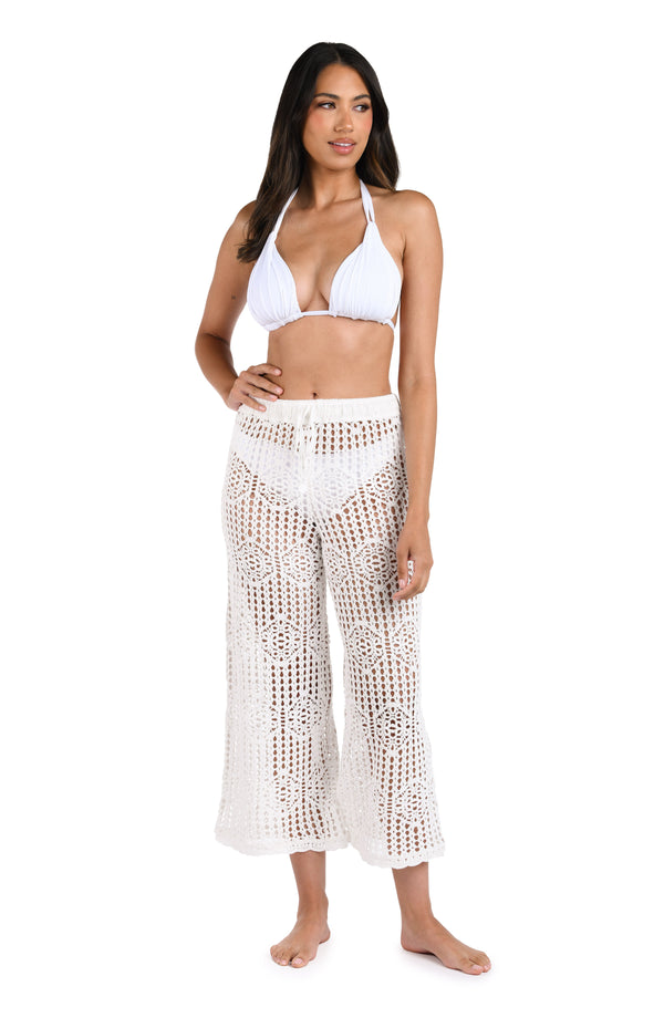 La Blanca Waverly Covers Cropped Pant (Unlined)