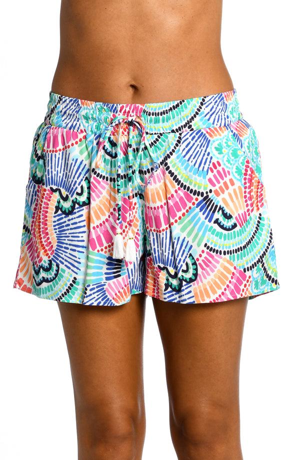 La Blanca Waves Of Color Beach Shorts - FINAL SALE