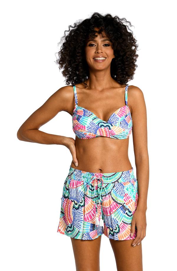 La Blanca Waves Of Color Beach Shorts - FINAL SALE