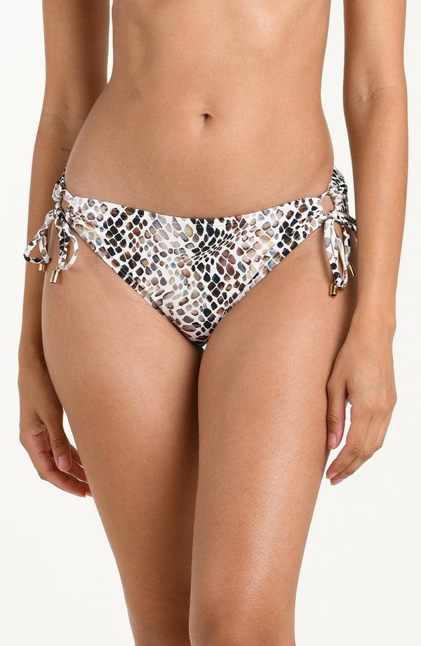 la blanca Wild Whispers Side Tie Hipster Bottom