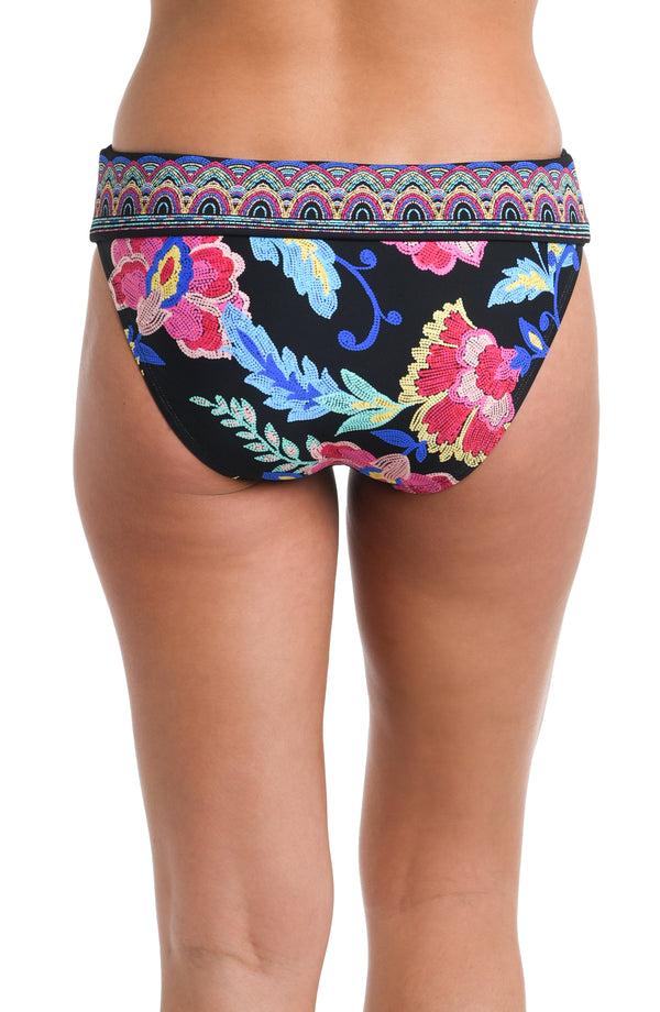 La Blanca Midnight Magic Banded Hipster Bottom - FINAL SALE