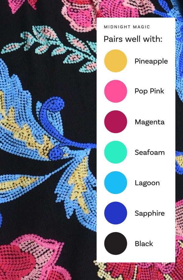 La Blanca Midnight Magic Banded Hipster Bottom - FINAL SALE