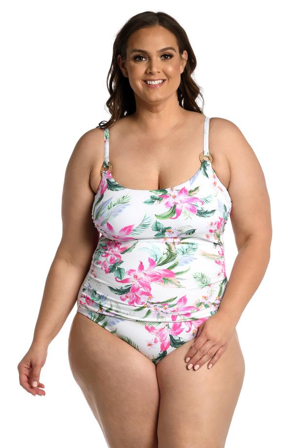 la blanca Mystic Palms Lingerie One Piece - FINAL SALE