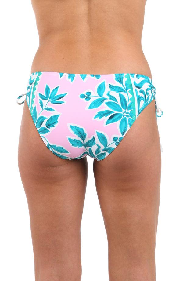 La Blanca Opulent Palm Side Tie Hipster Bottom - FINAL SALE