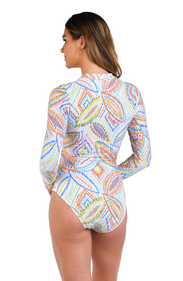 La Blanca Sunbaked Jewels Paddlesuit One Piece W/ Cups - FINAL SALE