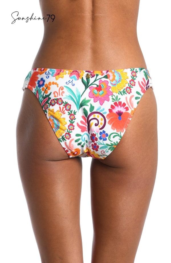 La Blanca Sunshine 79 Bonita Floral French Cut Bikini Bottom - FINAL SALE