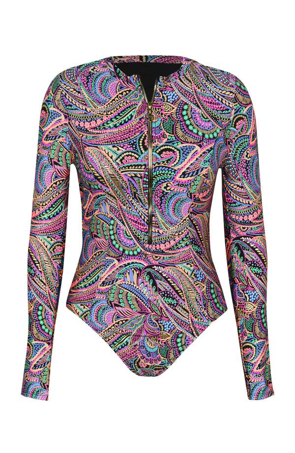 La Blanca Sunshine 79 Disco Dream Paddlesuit One Piece - FINAL SALE