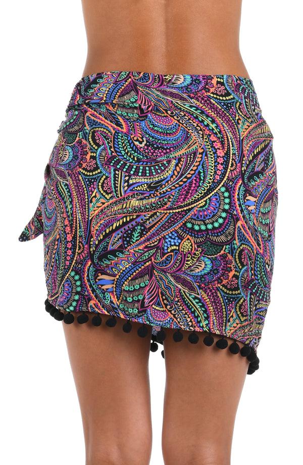 La Blanca Sunshine 79 Disco Dream Short Pareo Wrap - FINAL SALE
