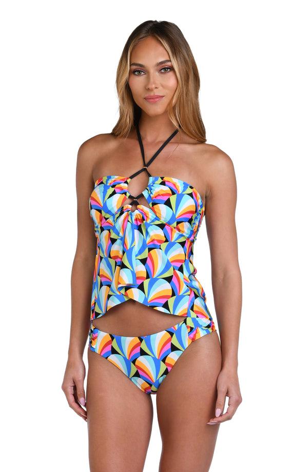 la blanca Sunshine 79 Hang Loose Bandeau Tankini Top - FINAL SALE