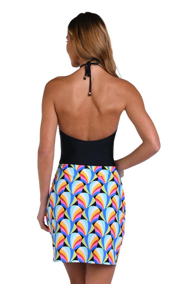 La Blanca Sunshine 79 Hang Loose Short Faux Wrap Skirt - FINAL SALE