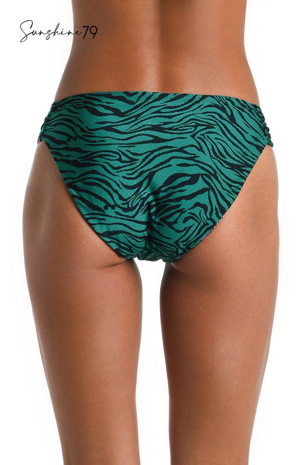 La Blanca Sunshine 79 Isle Nouveau Reversible Side Shirred Hipster Bottom - FINAL SALE