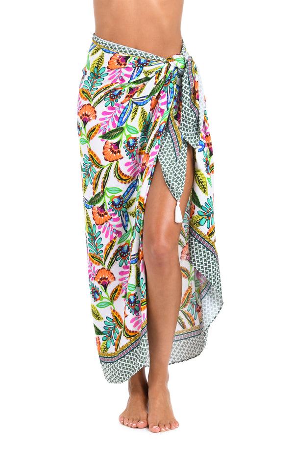 La Blanca Sunshine 79 Jungle Jive Pareo Wrap - FINAL SALE