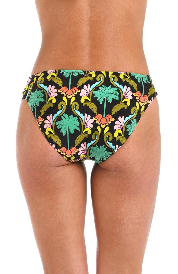 La Blanca Sunshine 79 Palm Mirage Side Shirred Hipster Bottom