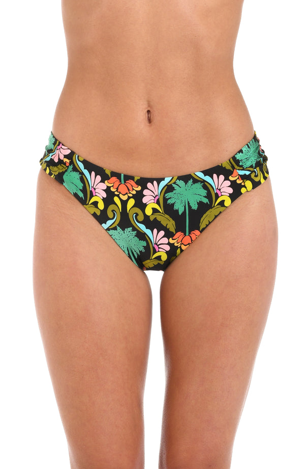 la blanca Sunshine 79 Palm Mirage Side Shirred Hipster Bottom