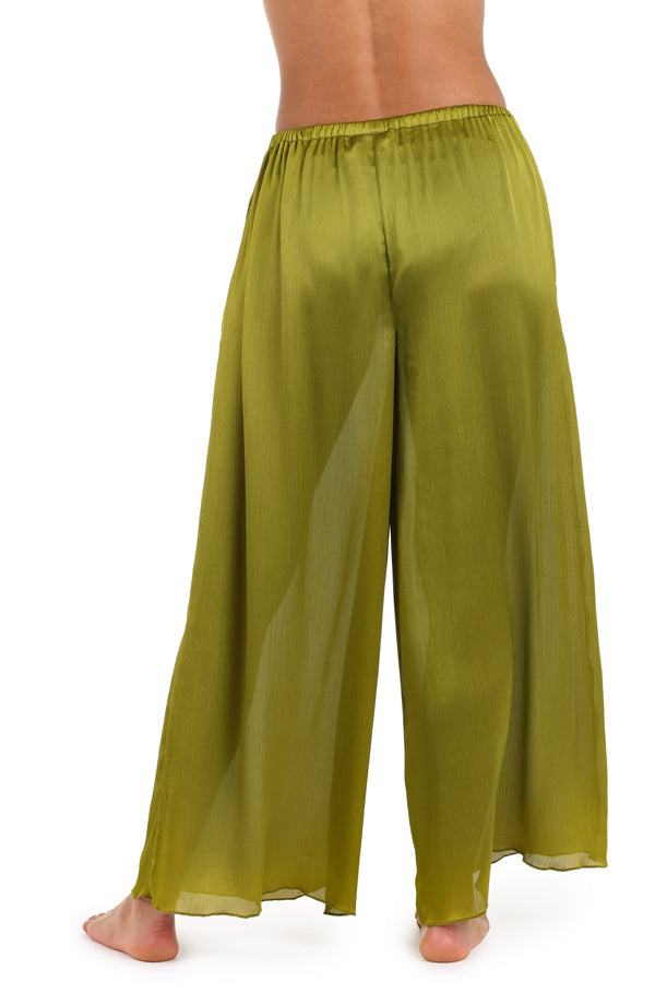 La Blanca Sunshine 79 Radiance Crinkle Beach Pant - Olive