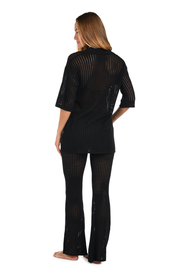 La Blanca Sunshine 79 Resort Crochet Covers Beach Pant - FINAL SALE