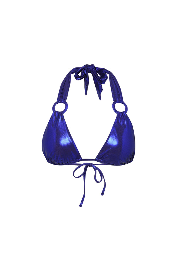 La Blanca Sunshine 79 Sea Sparkle Halter Triangle Top - FINAL SALE