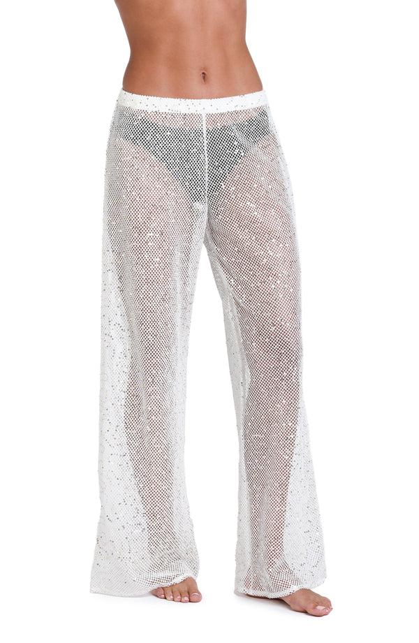 La Blanca Sunshine 79 Shine Crochet Covers Beach Pant