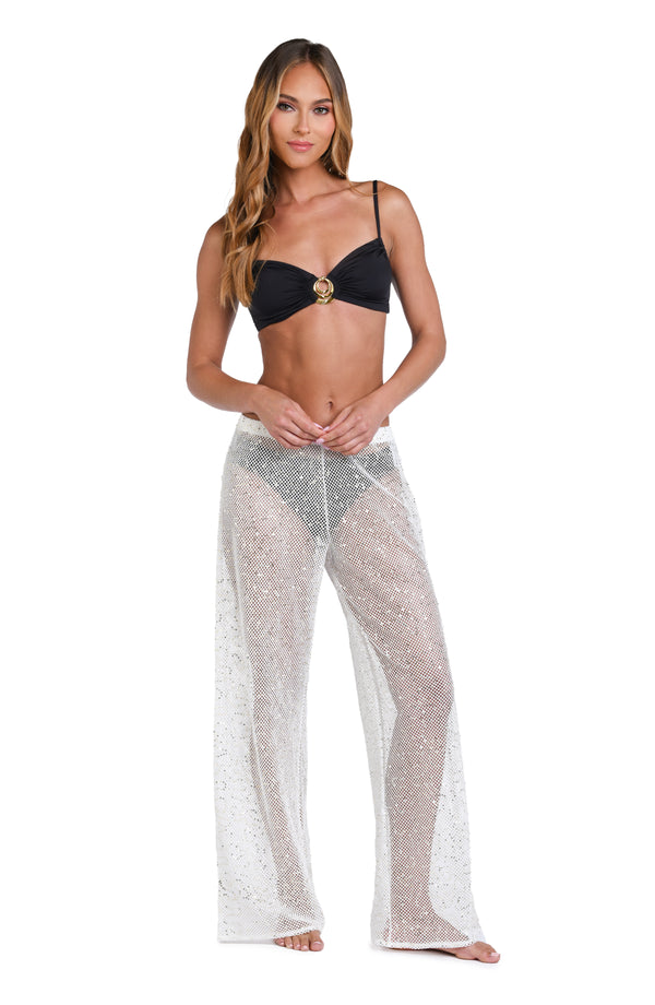 La Blanca Sunshine 79 Shine Crochet Covers Beach Pant