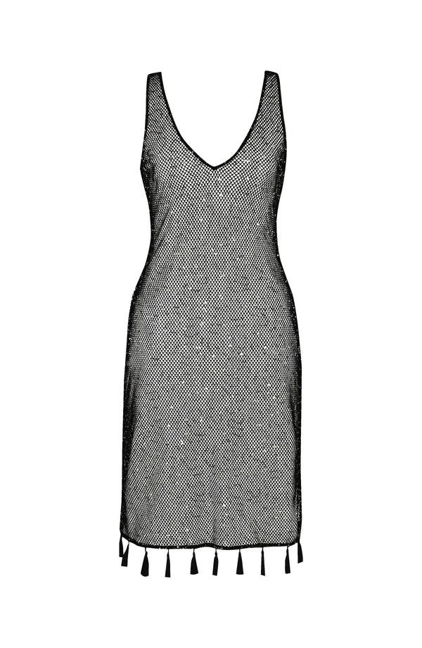 La Blanca Sunshine 79 Shine Crochet Midi Dress Cover Up