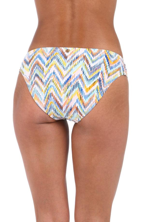 La Blanca Sunshine 79 Soul Wave Side Shirred Hipster Bottom - FINAL SALE