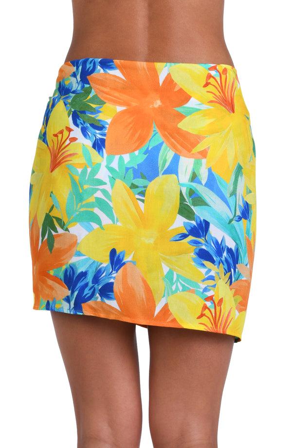 La Blanca Sunshine 79 Summertime Vibes Short Pareo Wrap - FINAL SALE