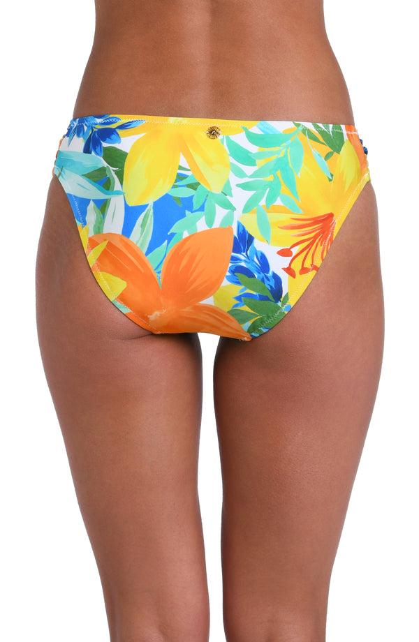 La Blanca Sunshine 79 Summertime Vibes Side Shirred Hipster Bottom - FINAL SALE