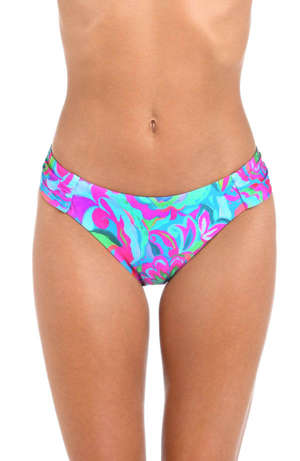 la blanca Sunshine 79 Swirltopia Side Shirred Hipster Bottom - FINAL SALE
