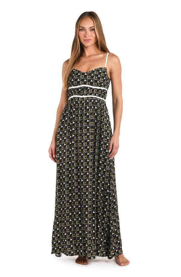 La Blanca Sunshine 79 Trip Around The Sun Maxi Dress