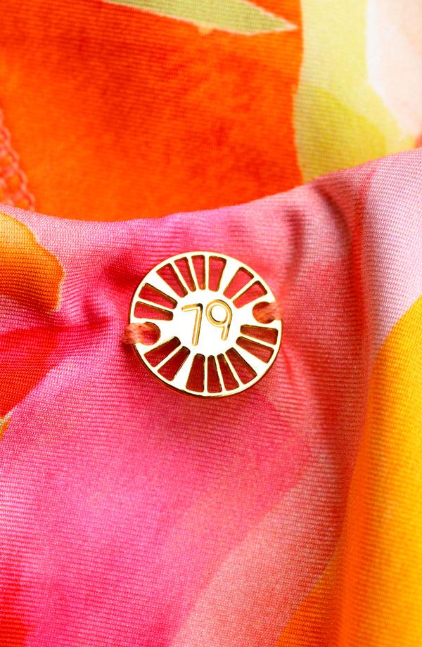 La Blanca Sunshine 79 Utopia Garden Sweetheart Bralette Top