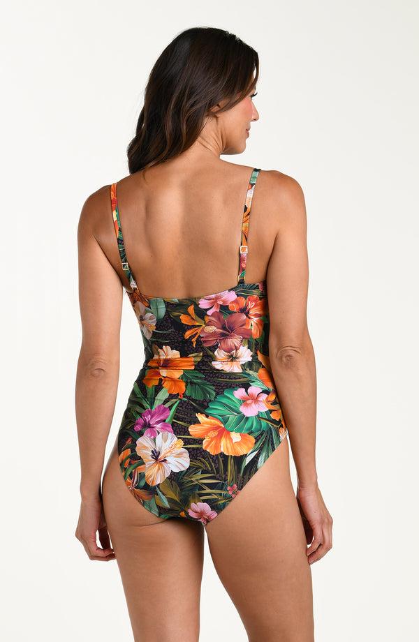 La Blanca Tropical Hideaway Lingerie One Piece Swimsuit